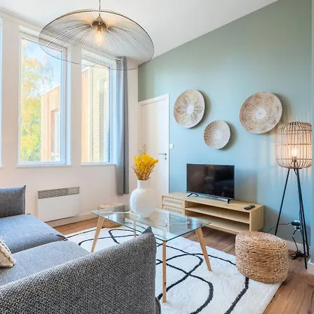 Modern, Quiet 3-Bedroom Apartment With Parking Marcq-en-Baroeul Exterior photo